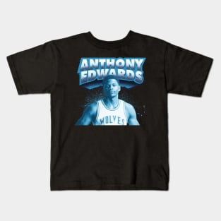 Anthony edwards Kids T-Shirt